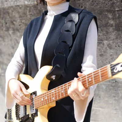 folklore | Guitar strap that looks like scales