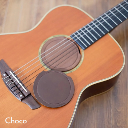 Sound hole cover | For acoustic guitar [made of genuine leather]