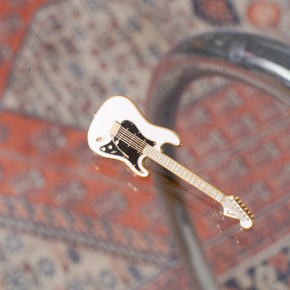 Electric guitar brooch #1 | Vintage clothing and accessories selected by a guitar strap shop