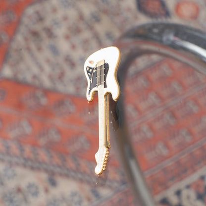 Electric guitar brooch #1 | Vintage clothing and accessories selected by a guitar strap shop