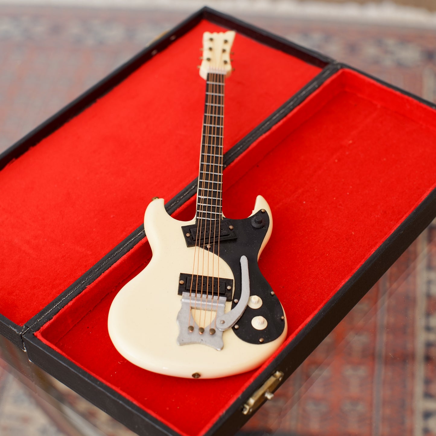 Vintage Guitar Figure with Hard Case | Vintage Clothing &amp; Accessories Selected by Guitar Strap Shop