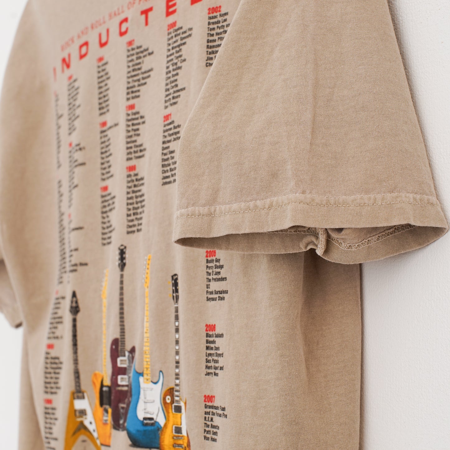 R&R Museum Tee 美術館で売っていたギターTシャツ｜ギターストラップ屋が選ぶ古着＆雑貨