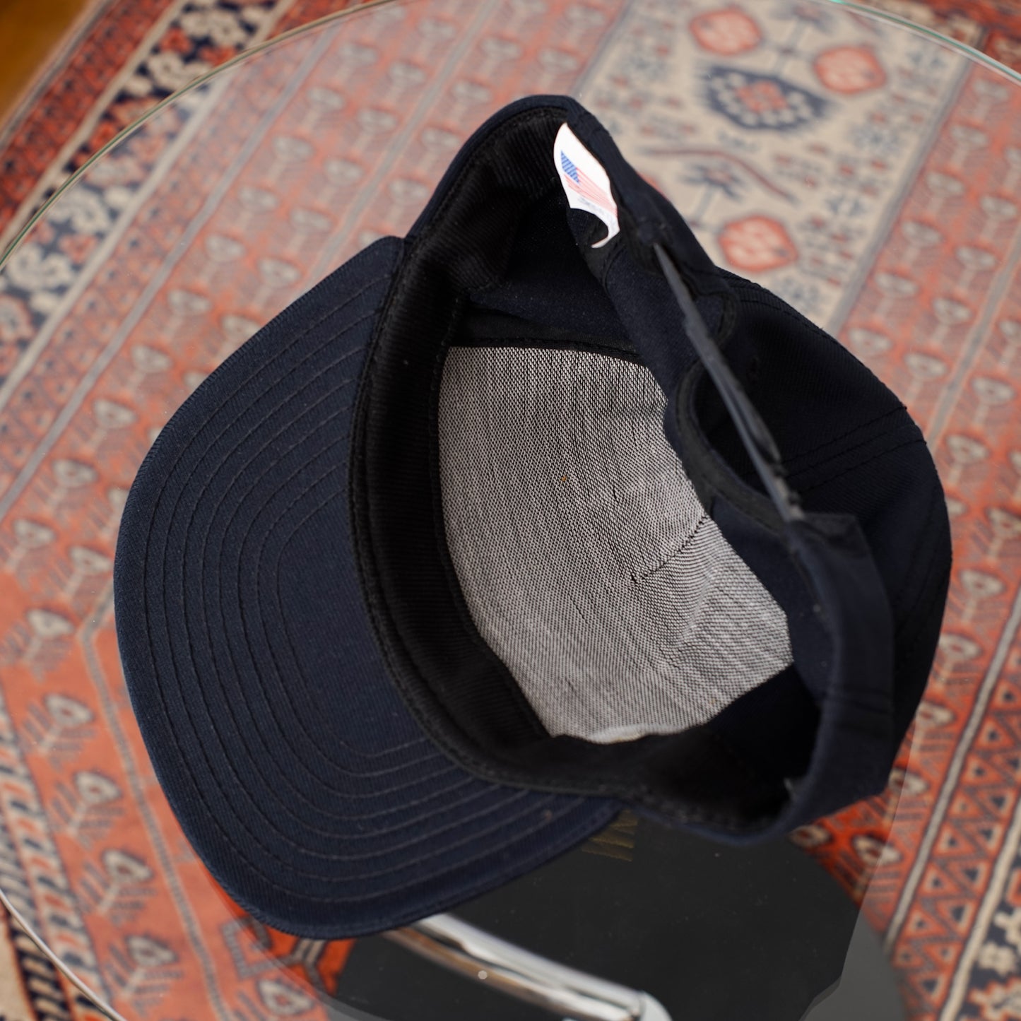 Naval Reserve Center Guitar Motif Cap 米海軍さんのベースボールキャップ｜ギターストラップ屋が選ぶ古着＆雑貨