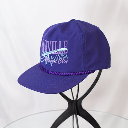 NASHVILLE Music City Cap: A trucker cap from the guitar town of Nashville | Vintage clothing and accessories selected by a guitar strap shop