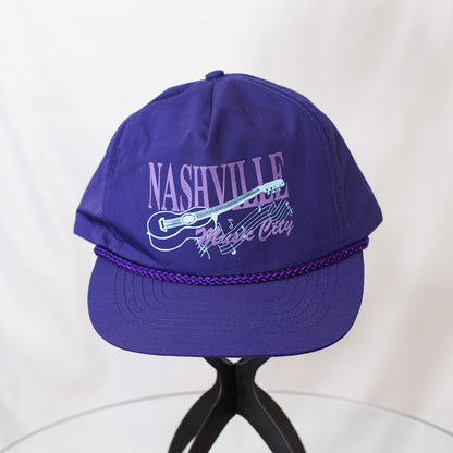 NASHVILLE Music City Cap: A trucker cap from the guitar town of Nashville | Vintage clothing and accessories selected by a guitar strap shop