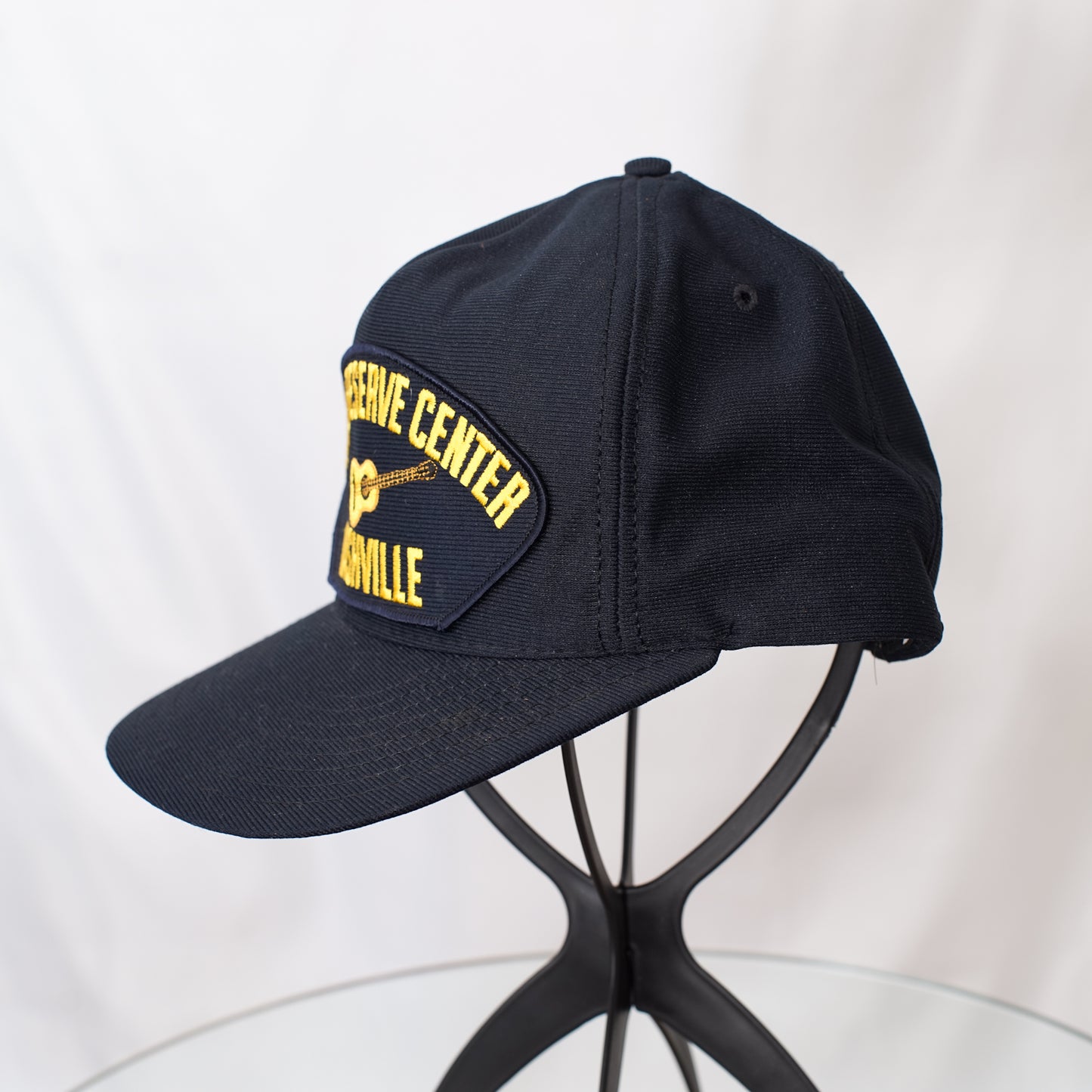 Naval Reserve Center Guitar Motif Cap 米海軍さんのベースボールキャップ｜ギターストラップ屋が選ぶ古着＆雑貨