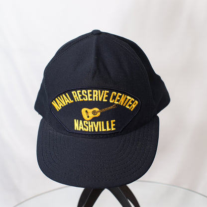 Naval Reserve Center Guitar Motif Cap 米海軍さんのベースボールキャップ｜ギターストラップ屋が選ぶ古着＆雑貨