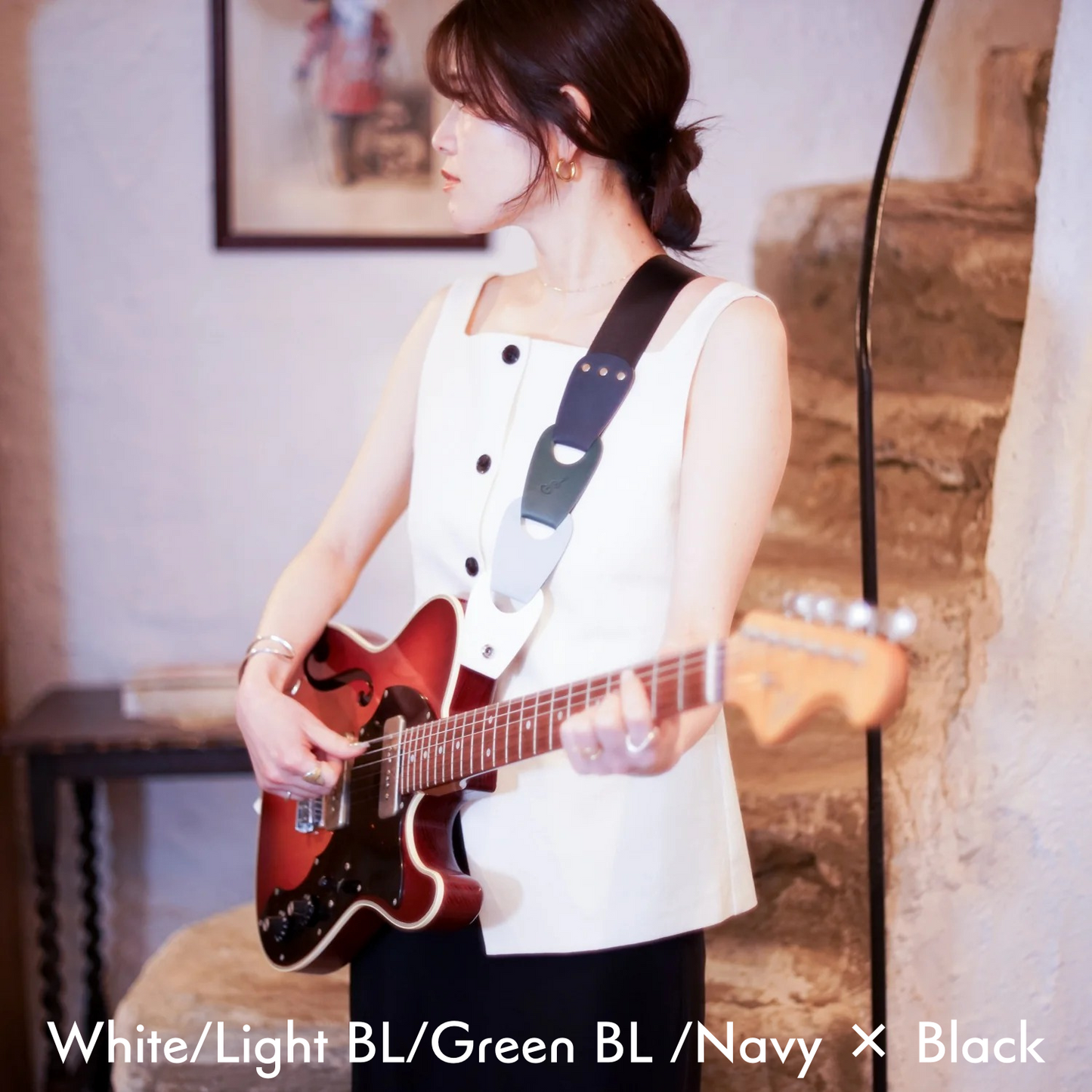 duet - CW73R デュエット｜White/Light BL/Green BL/Navy×Black