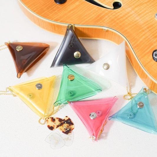 ギターピックケース Triangle ver.｜コインケースとしてもお使いいただけます