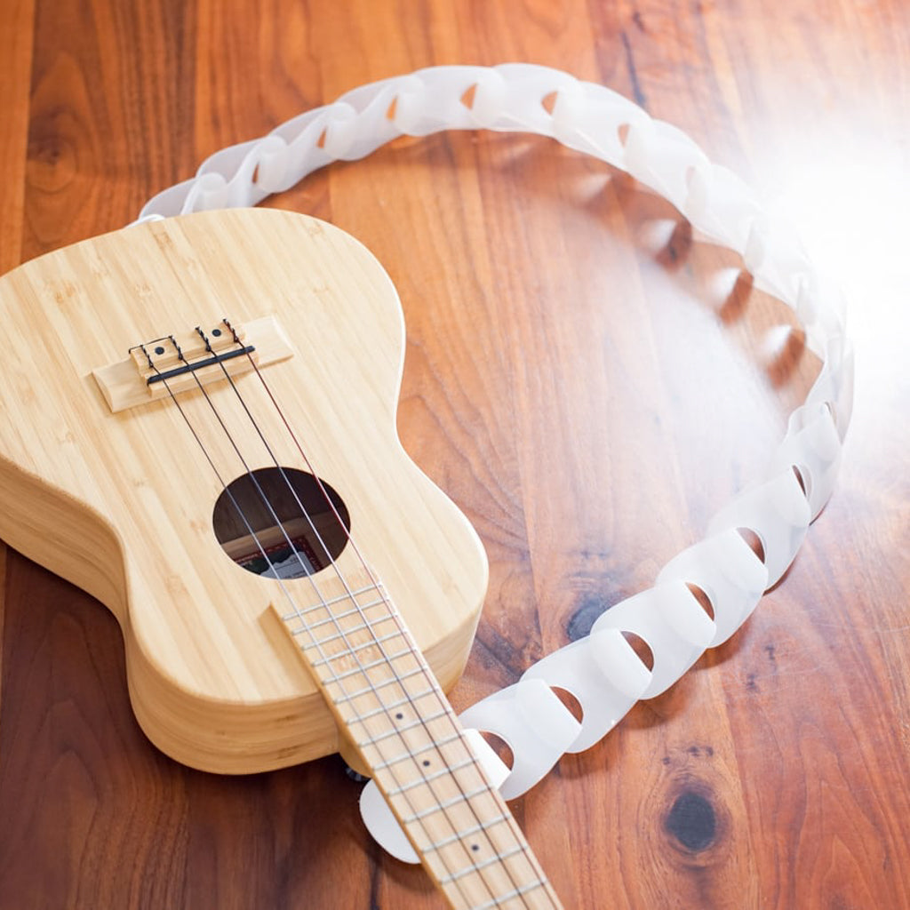 Wellington for ukulele Clear ver. White×White（PVC×皮革）｜經典配色