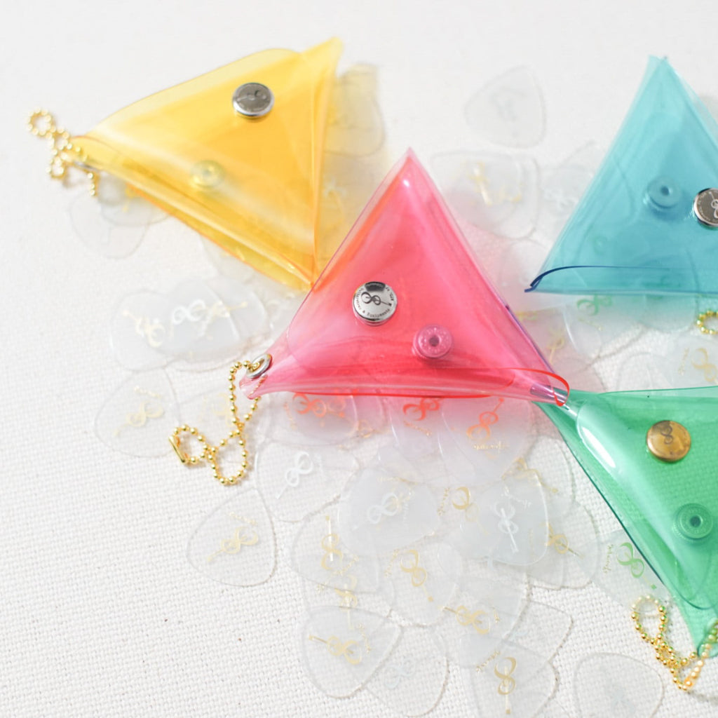 ギターピックケース Triangle ver.｜コインケースとしてもお使い