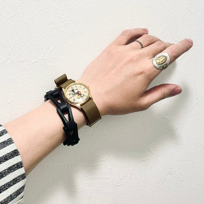 kolmio | Genuine leather bracelet