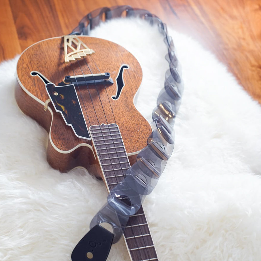 Wellington for ukulele Clear ver. Black×Black（PVC×皮革）｜經典配色