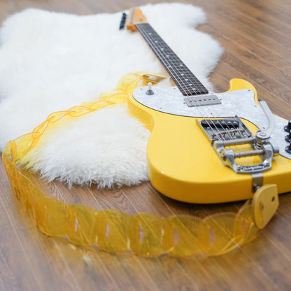 folklore Clear ver. Yellow×Yellow（PVC×皮革）｜經典配色