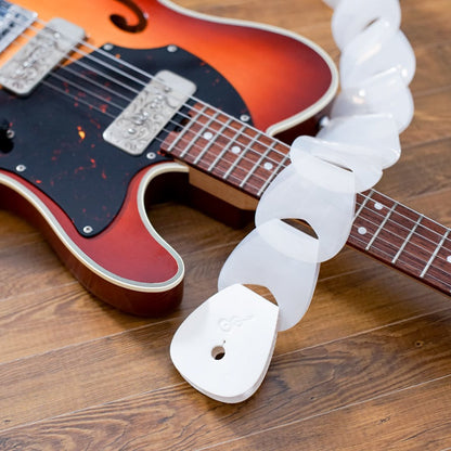 folklore Clear ver. Folklore | Guitar strap that looks like scales