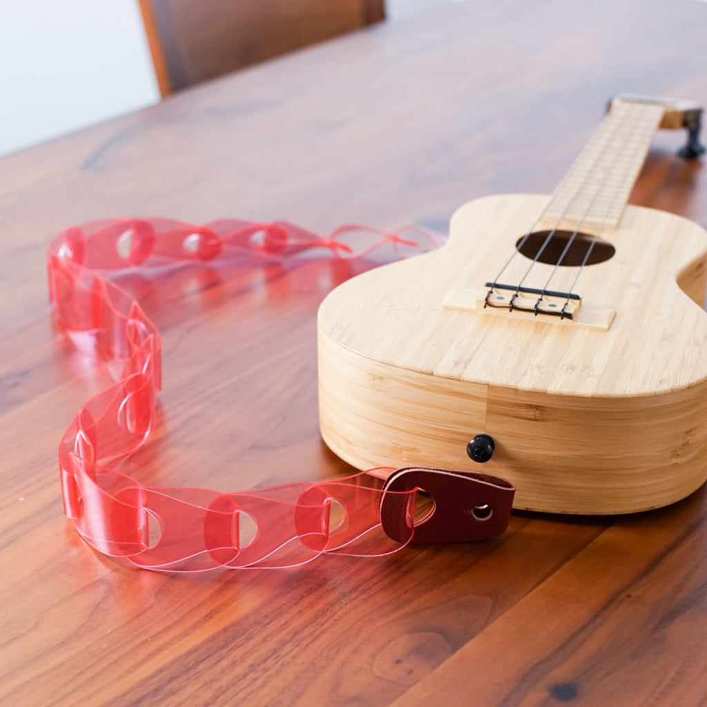 Wellington for ukulele Clear ver. Wellington | Scale-like ukulele strap