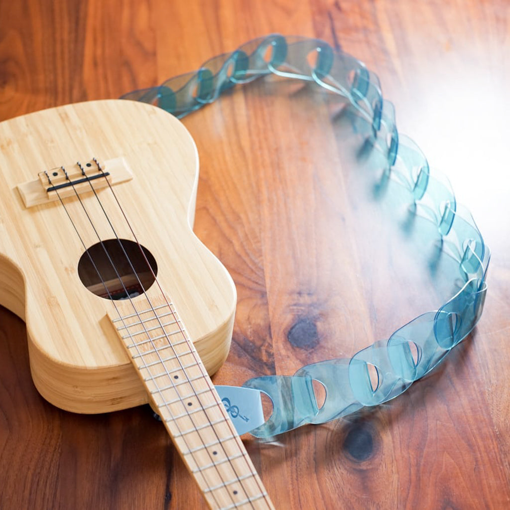 Wellington for ukulele Clear ver. Wellington | Scale-like ukulele strap
