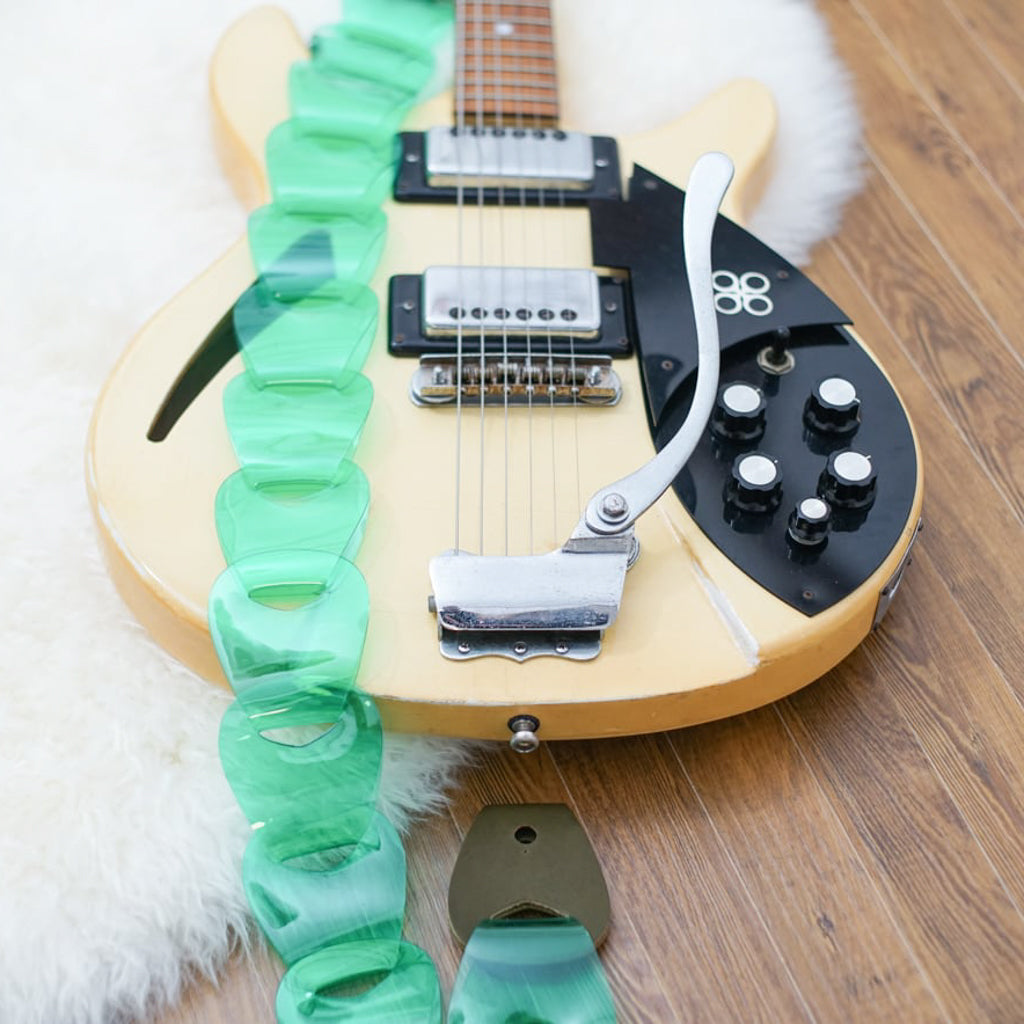 folklore Clear ver. Folklore | Guitar strap that looks like scales