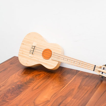 Sound hole cover | For ukulele [made of genuine leather]
