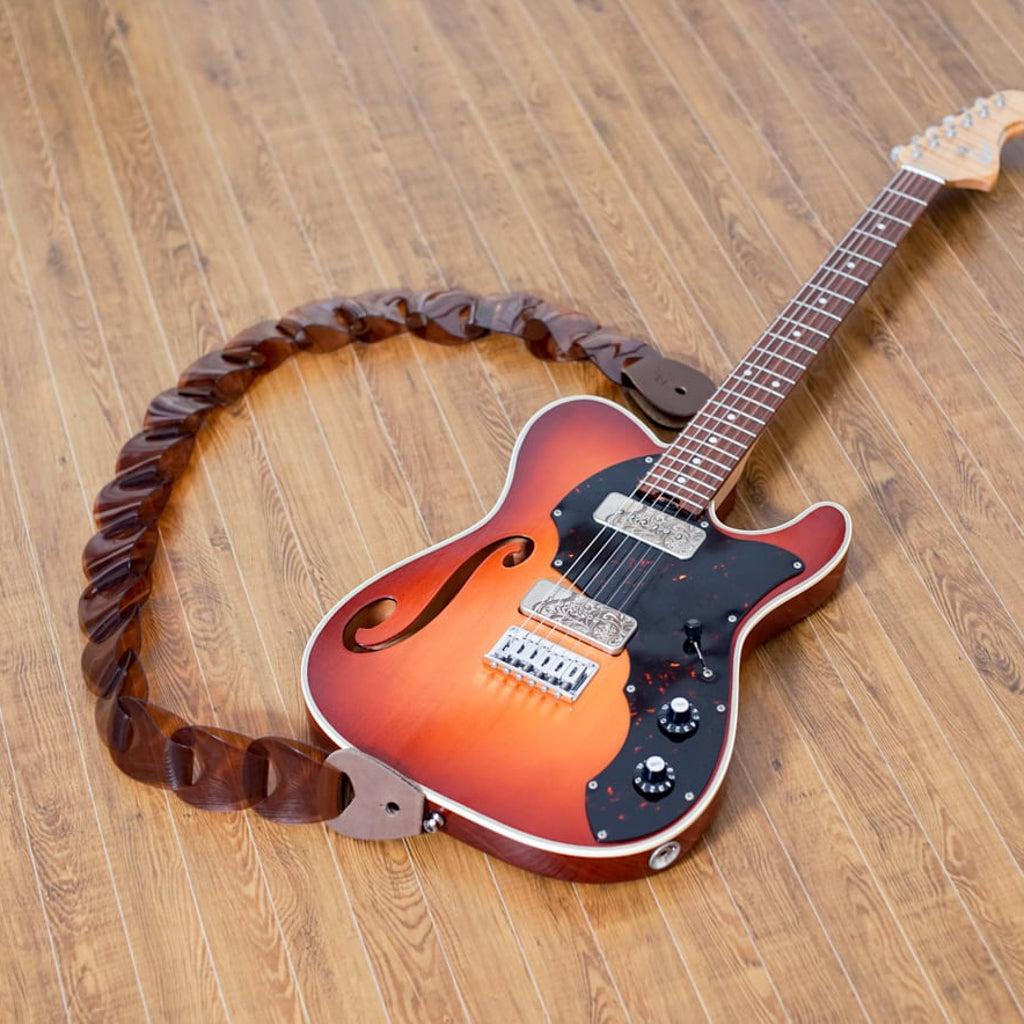 folklore Clear ver. Folklore | Guitar strap that looks like scales