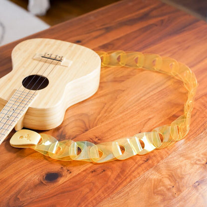 Wellington for ukulele Clear ver. Wellington | Scale-like ukulele strap