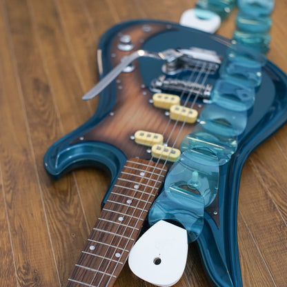 folklore Clear ver. Folklore | Guitar strap that looks like scales
