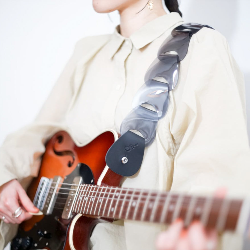 folklore Clear ver. Folklore | Guitar strap that looks like scales