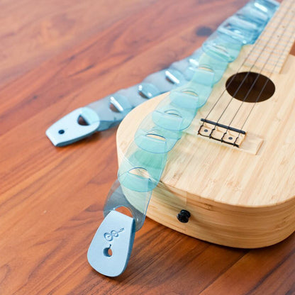 Wellington for ukulele Clear ver. Wellington | Scale-like ukulele strap