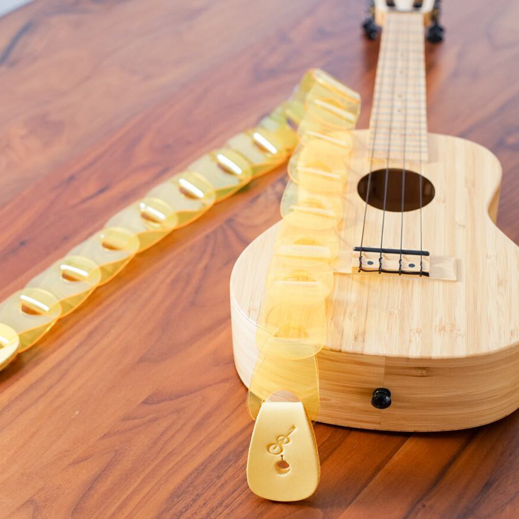 Wellington for ukulele Clear ver. Wellington | Scale-like ukulele strap