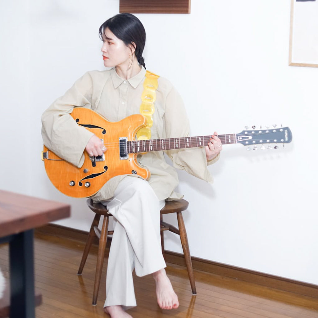 folklore Clear ver. Folklore | Guitar strap that looks like scales