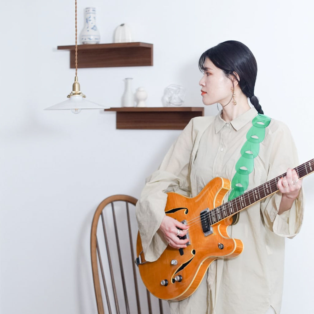 folklore Clear ver. Folklore | Guitar strap that looks like scales