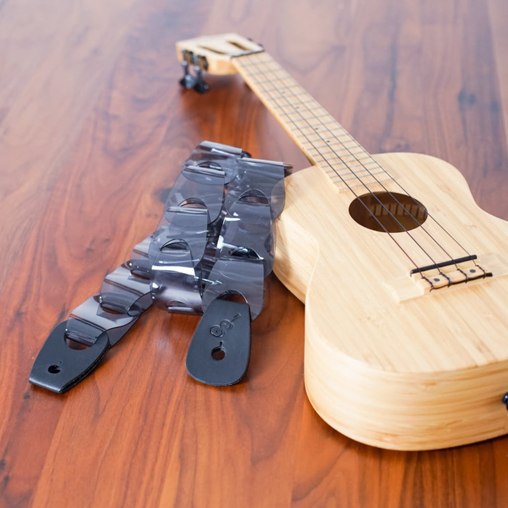 Wellington for ukulele Clear ver. Black×Black（PVC×皮革）｜經典配色