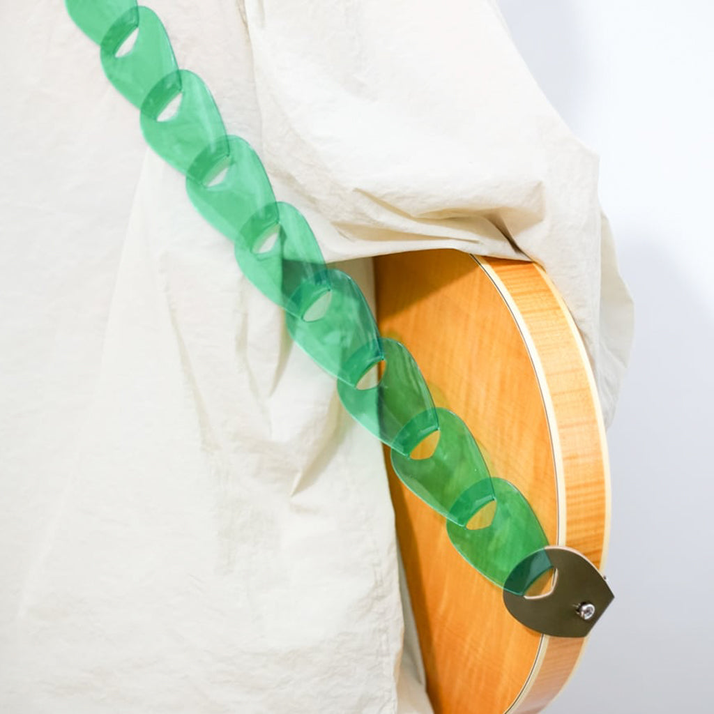 folklore Clear ver. Folklore | Guitar strap that looks like scales