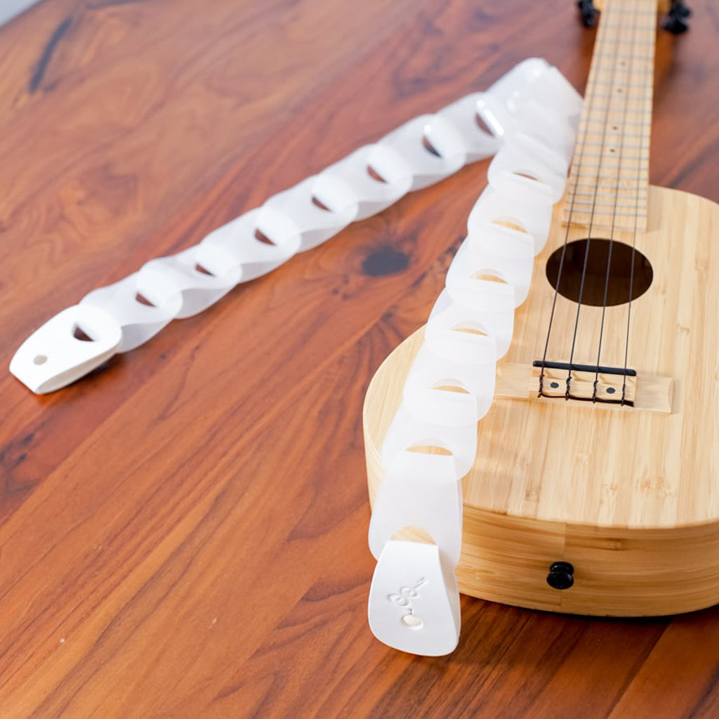 Wellington for ukulele Clear ver. Wellington | Scale-like ukulele strap