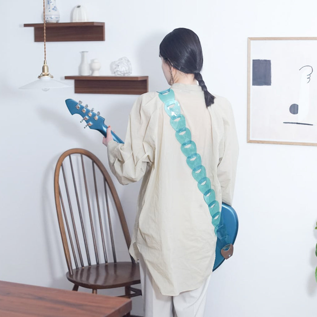 folklore Clear ver. Folklore | Guitar strap that looks like scales