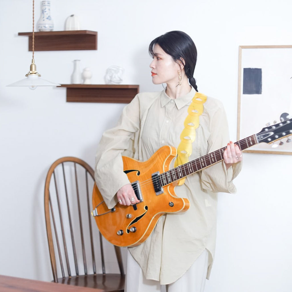 folklore Clear ver. Folklore | Guitar strap that looks like scales