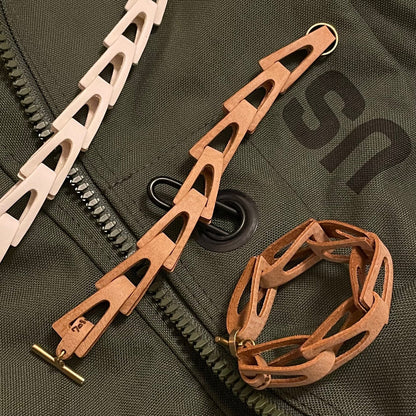 kolmio | Genuine leather bracelet